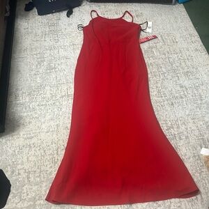 Red dress
